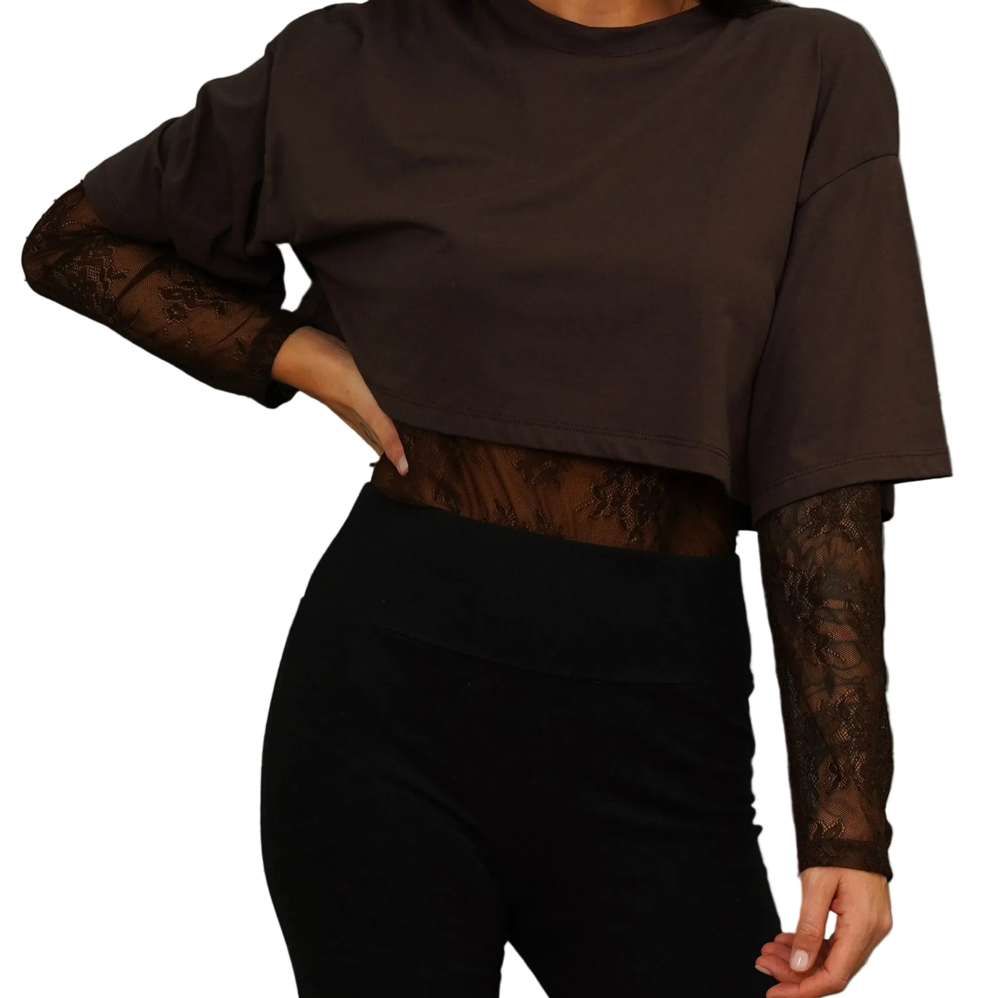 T-shirt body VICOLO UF0157 Donna