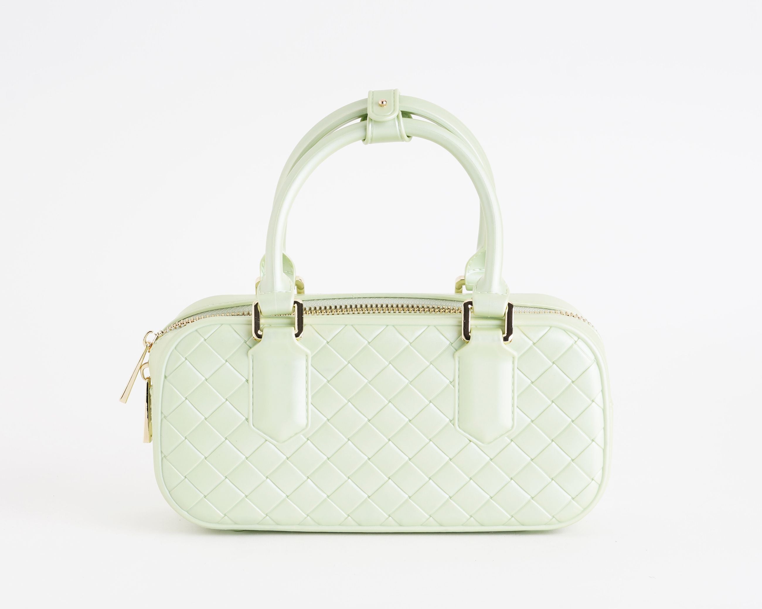 Borsa a mano Marc Ellis Flat Glitty Soft Green/Light Gold