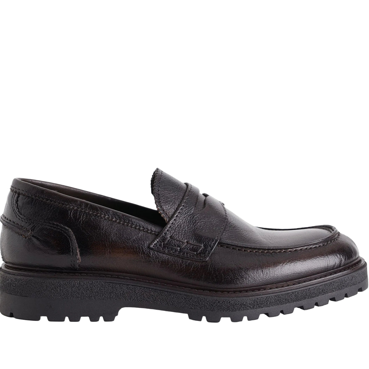 Mocassino in pelle Rennella 1056 Uomo