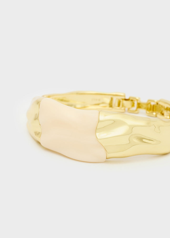 Bracciale Nalì Sand VSBR0005 Off White/Oro
