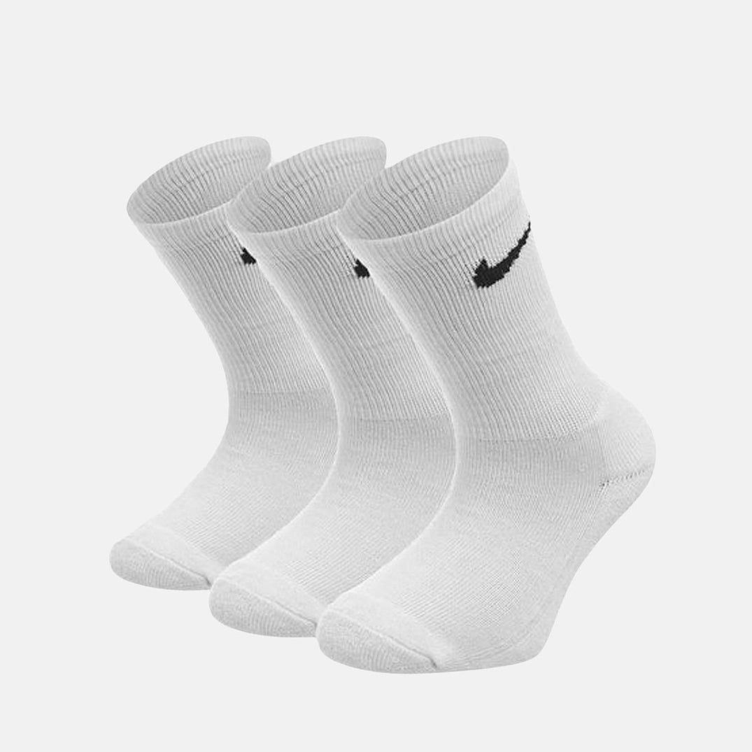 Calzini (3 paia) Basic Nike UN0027-001 Bianco Unisex bambino