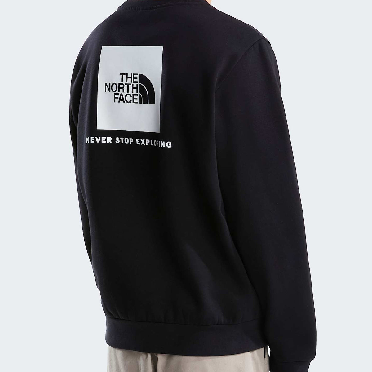 Felpa girocollo The North Face Evolution Box NSE Regular NF0A8CWPJK31 Nero Uomo
