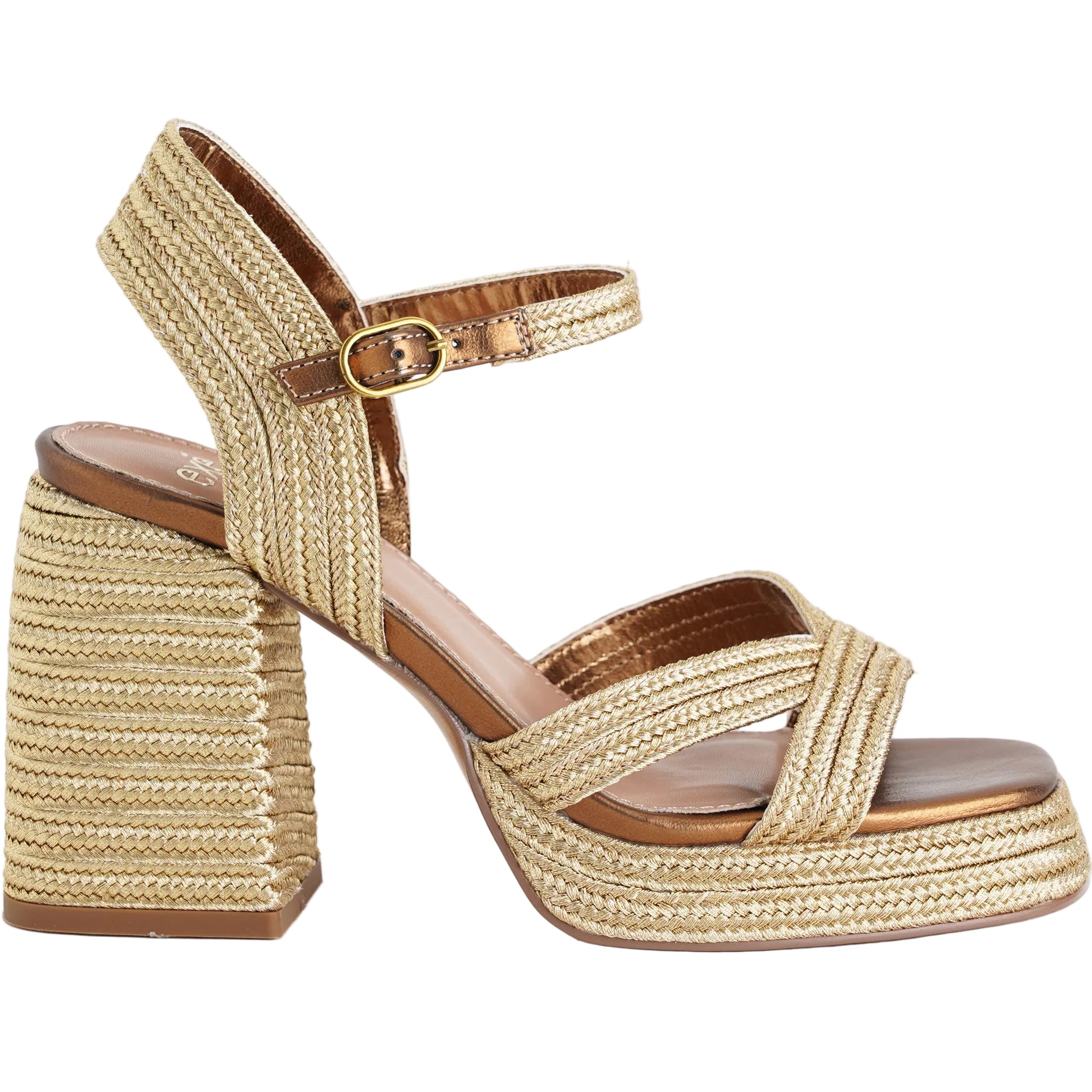 Sandalo alto Exe Havana W4700205743 Bronzo Donna