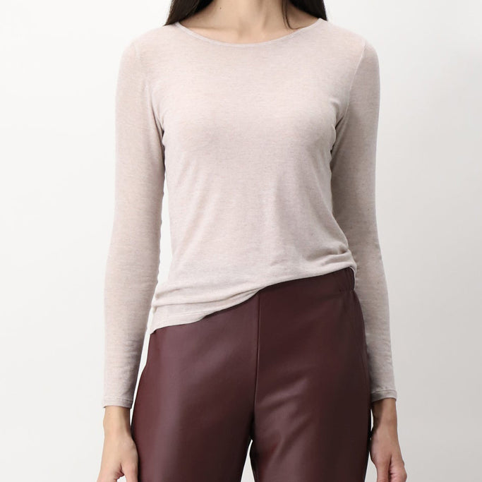 Maglia manica lunga cashmere OROBLU VOBT67055