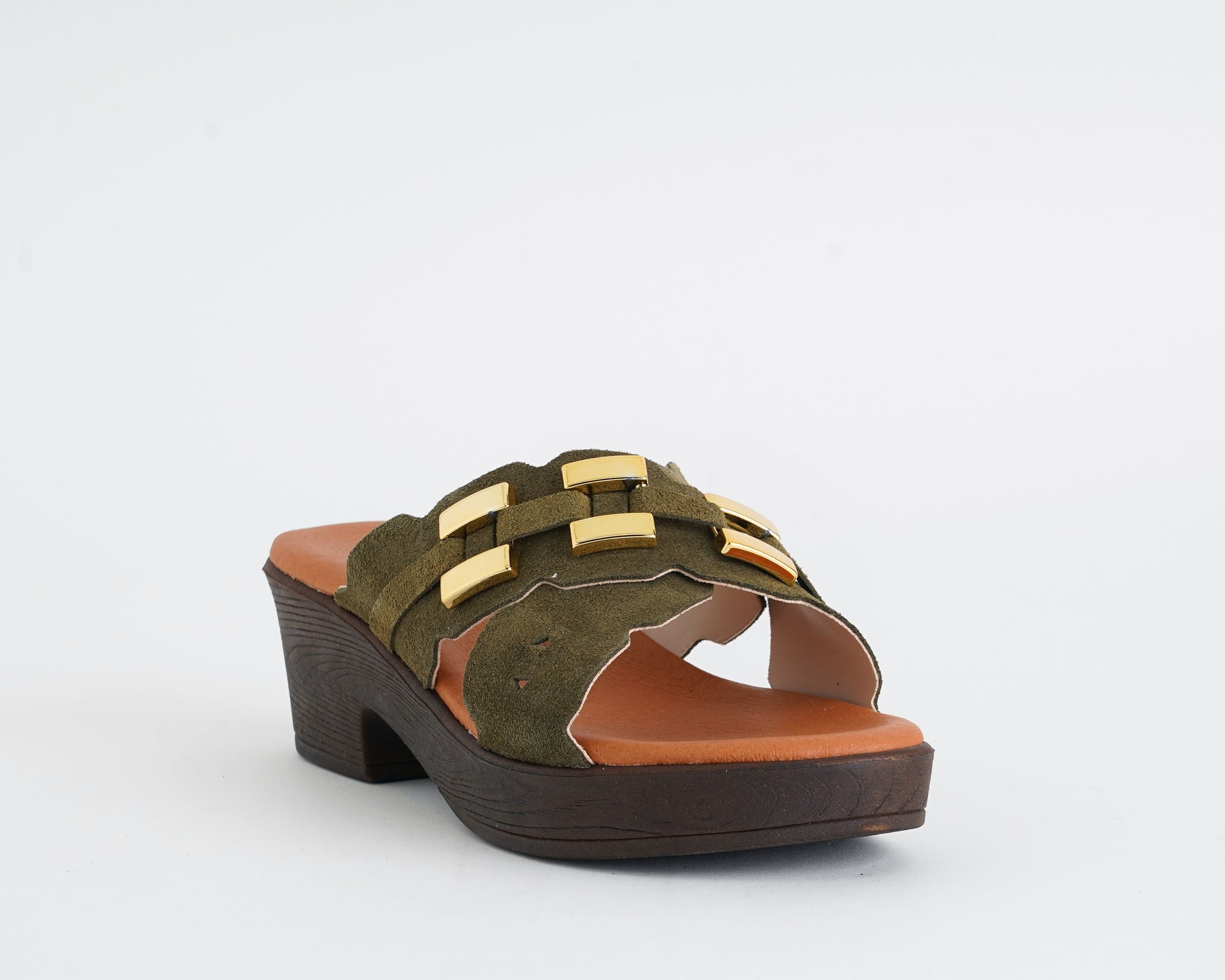Sandalo alto Cinzia Soft NG8973 colore Loden – CINZIA SOFT