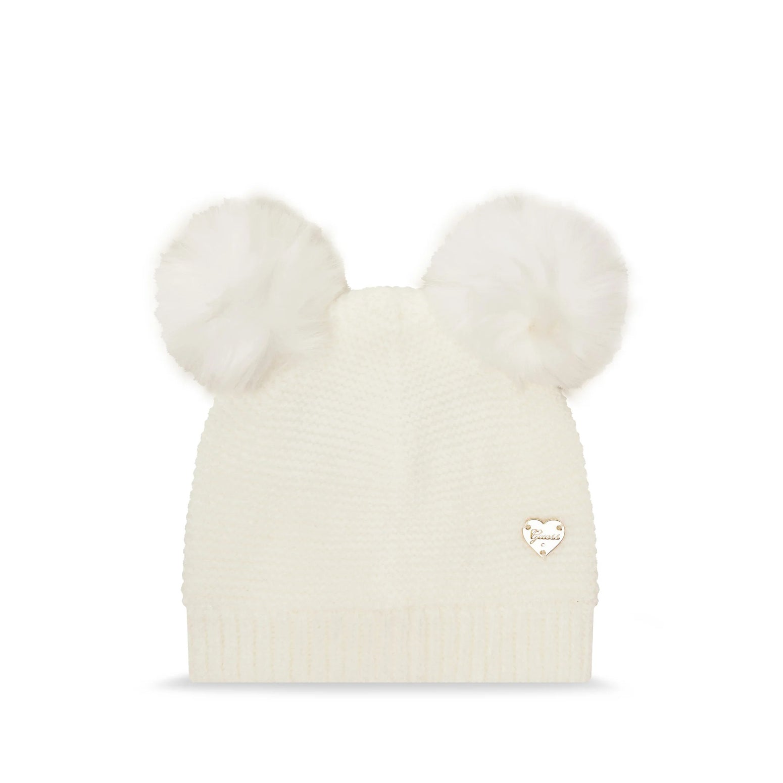 Set Cappello+Scaldacollo Guess A4BZ01 Cream White Bambina