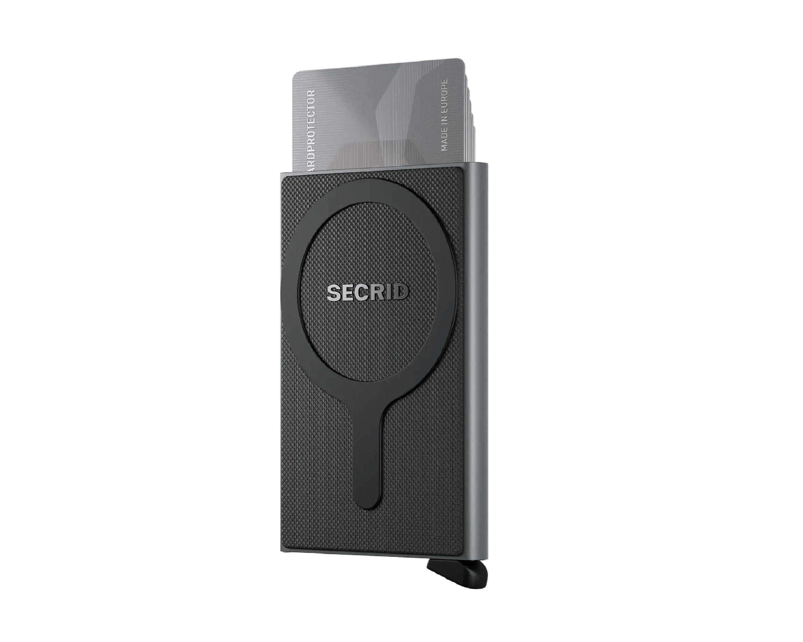 Portafoglio Secrid CFM-Titanium colore Titanium – porta carte sottile con meccanismo di accesso rapido