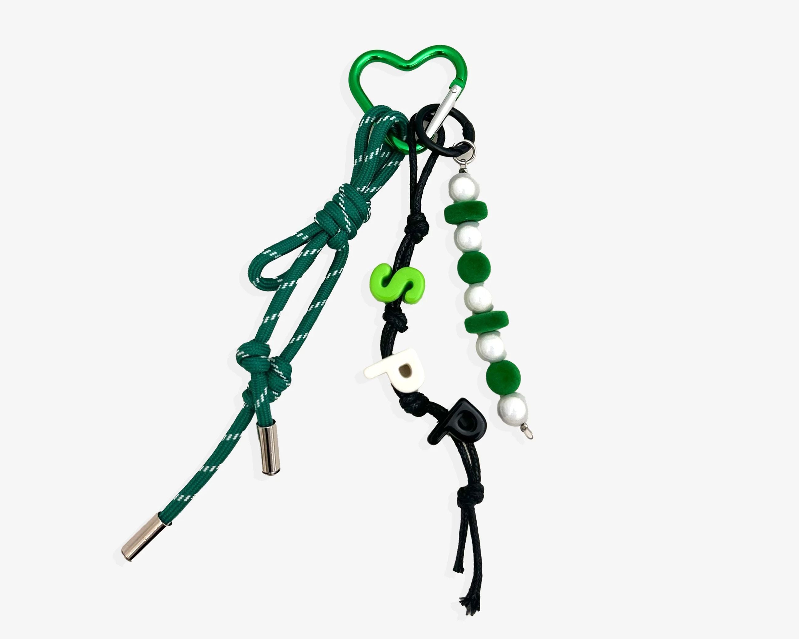 Charms Sécret Pon-Pon SPP 02 Verde Donna – portachiavi o charm per borsa, colore Green