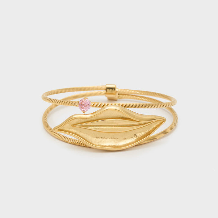 Bracciale elastico Nalì SJBR0001 Oro Donna