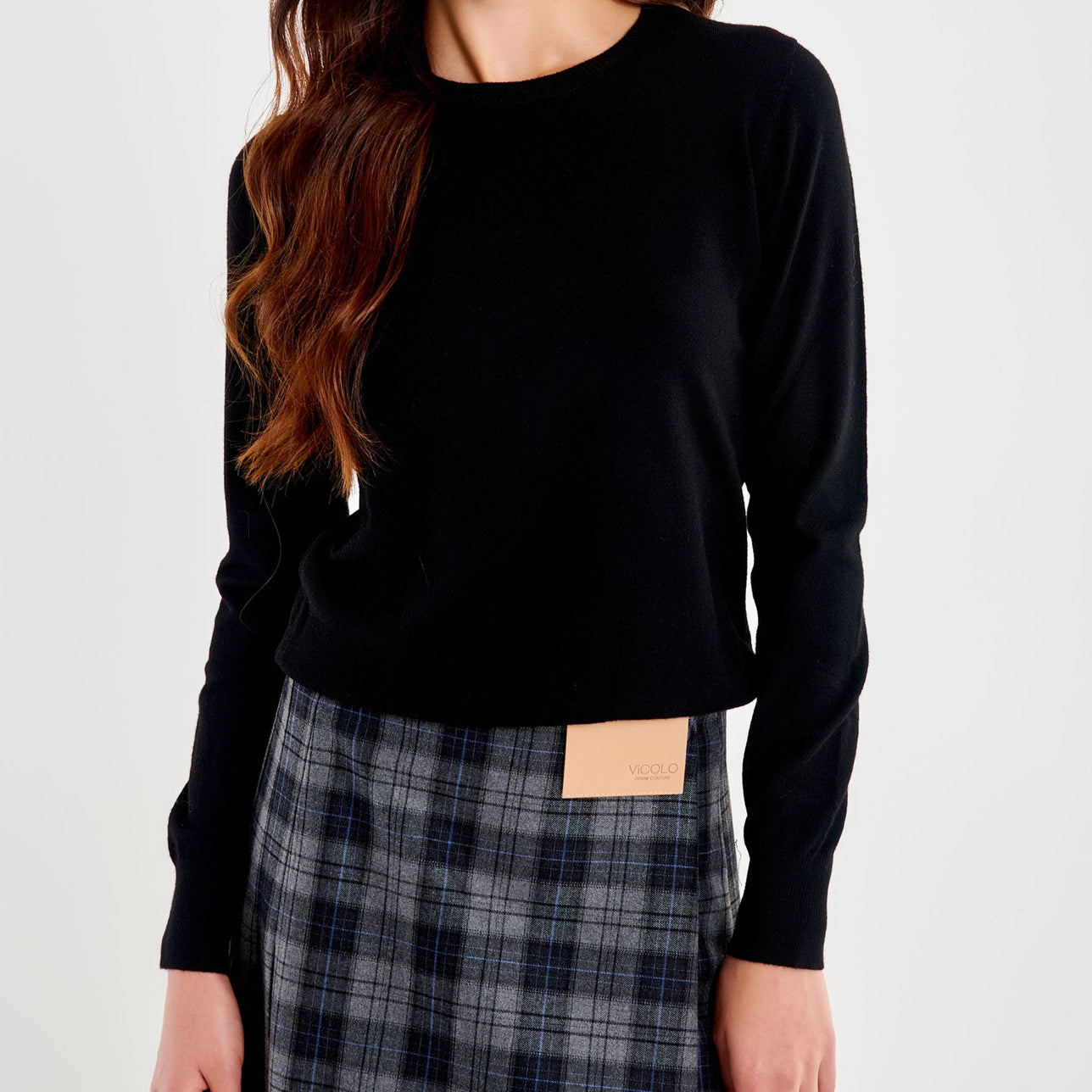 Pullover girocollo basic VICOLO 44011F Donna