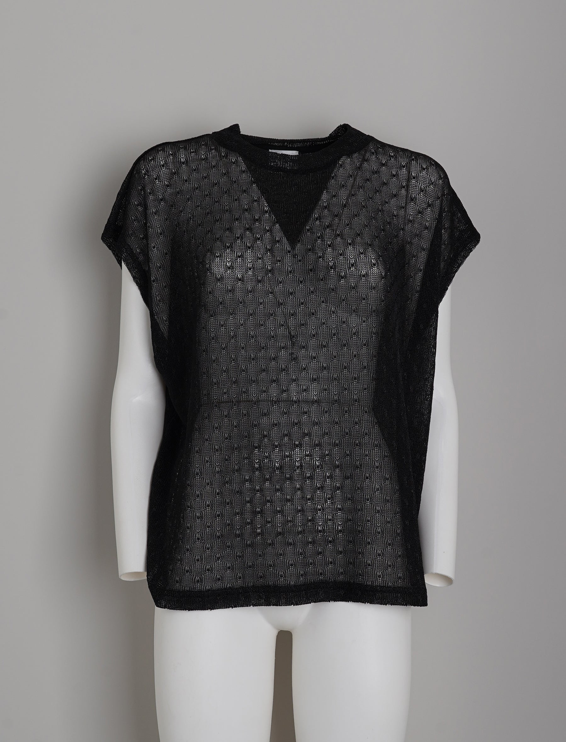 Maglia in lurex Anonyme K46SB301 Black