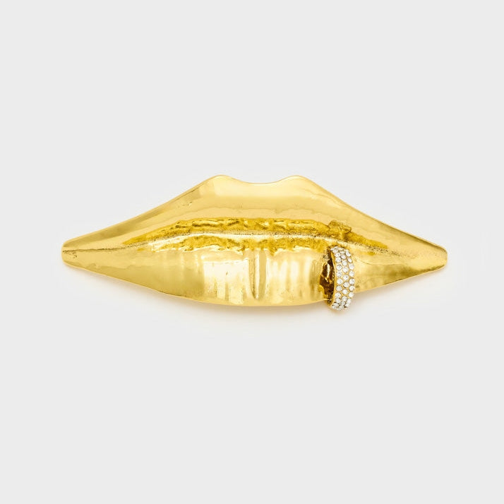 Spilla Nalì Mouth EMSP0007 Oro Donna