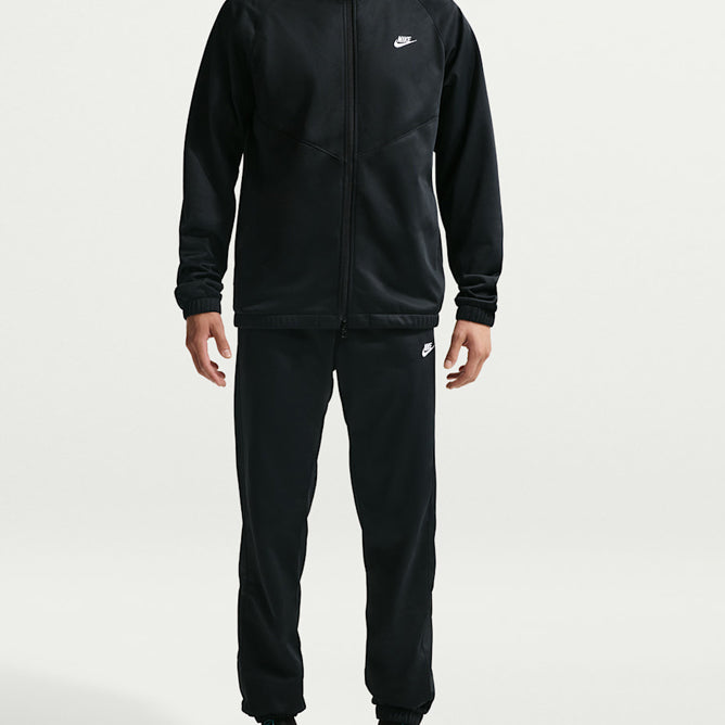 Tuta in maglia di poliestere Nike IF1623-010 Black/(White) Uomo