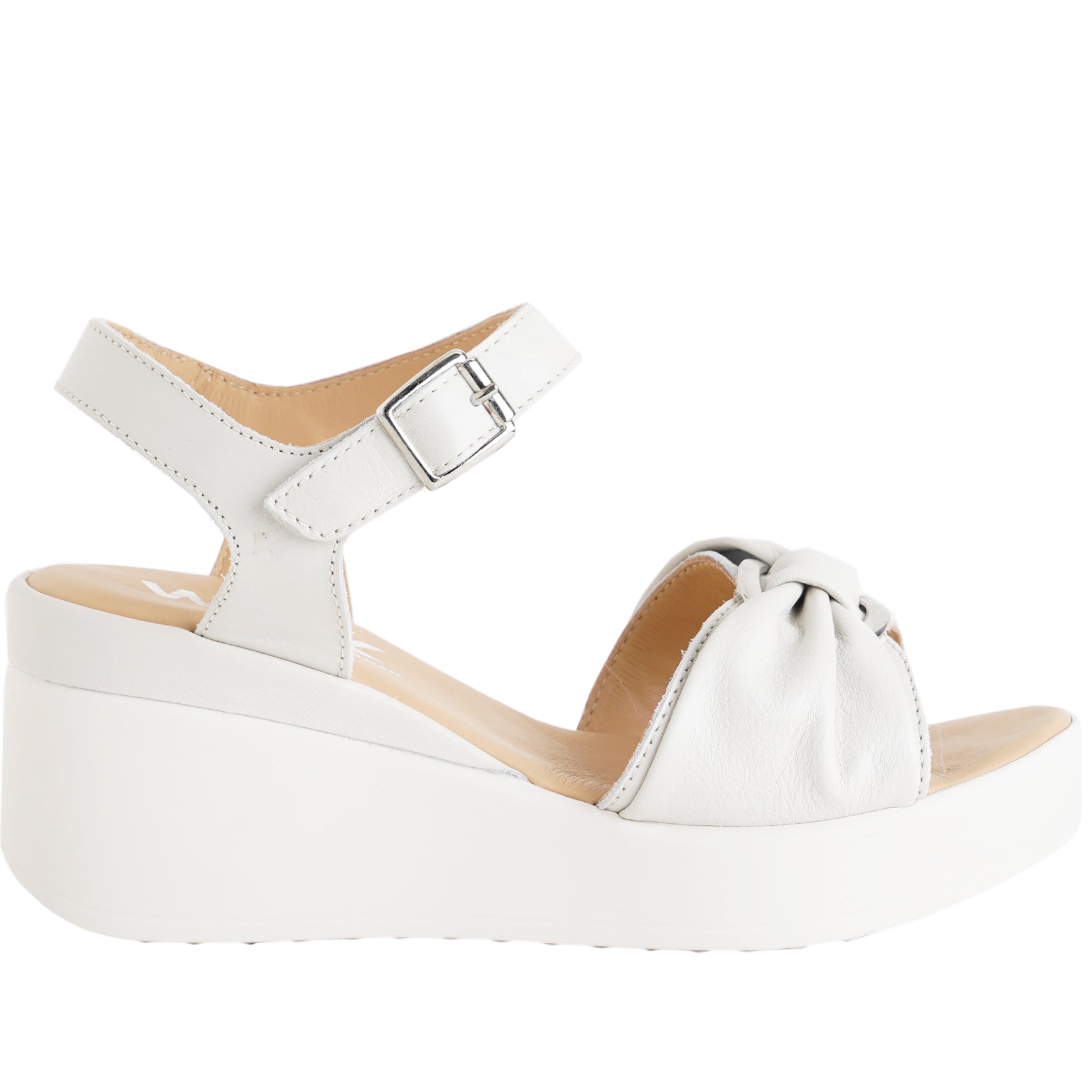 Sandalo con zeppa Donna