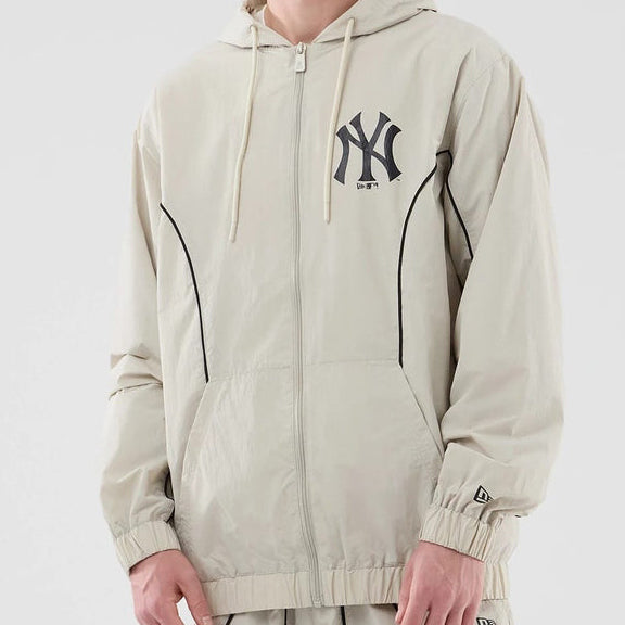 Giacca New Era NY Yankees MLB 60897434 Crema Uomo