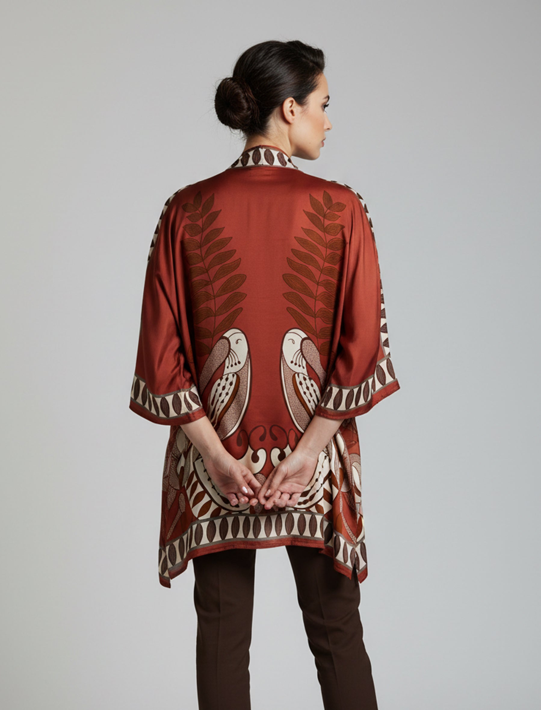 Kimono Anonyme Marrakesh A76SJ094 Brick