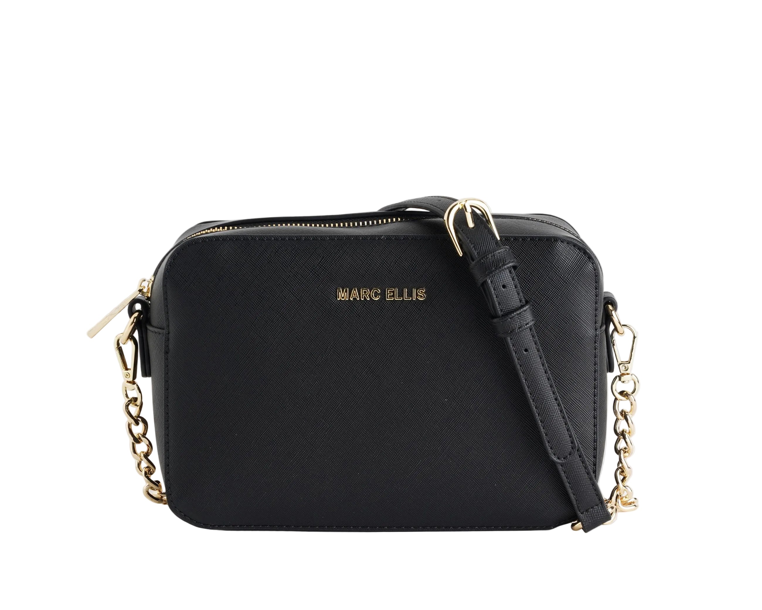 Borsa a tracolla Marc Ellis Peyton MF Donna Black – Vista frontale