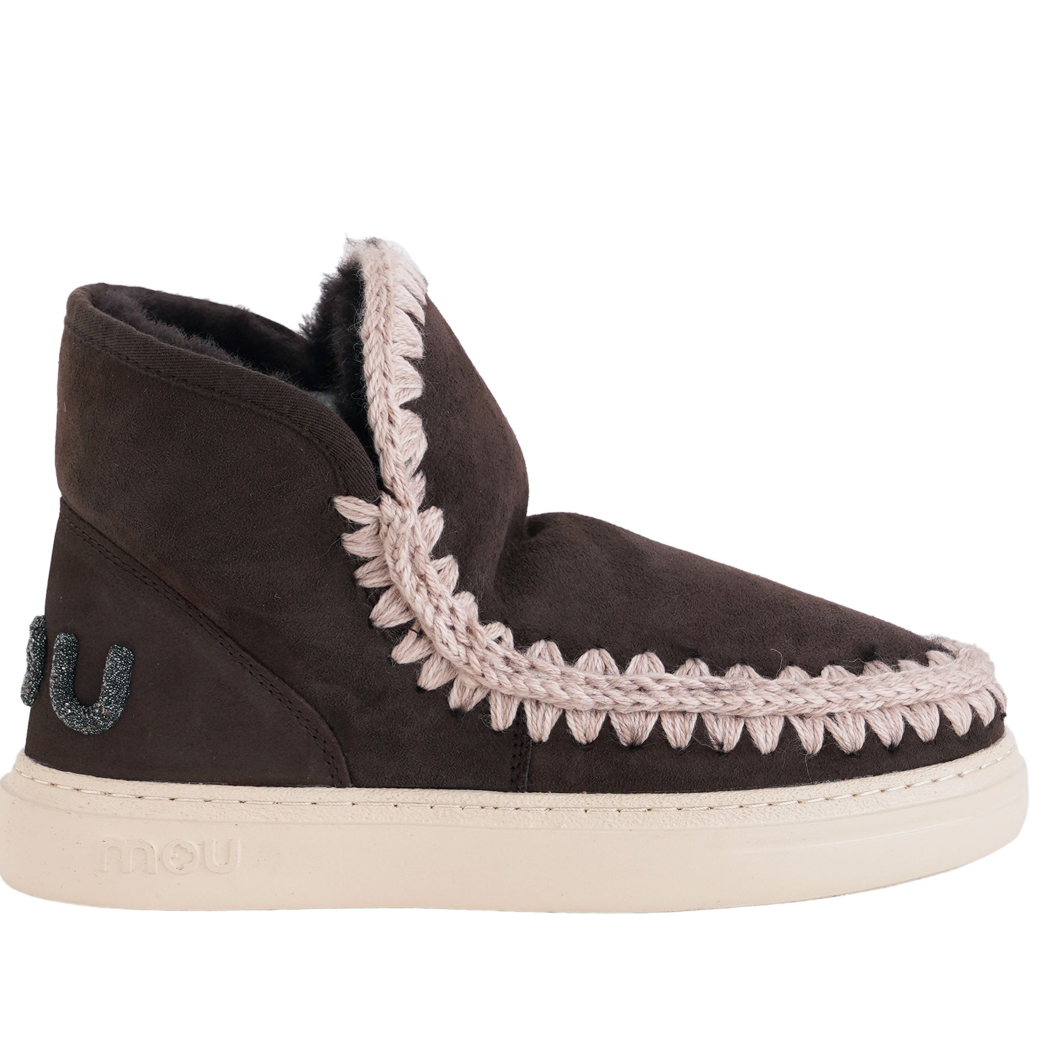 Stivaletti MOU ESKIMO SNEAKER BOLD GLITTER LOGO MU.FW411001A Donna