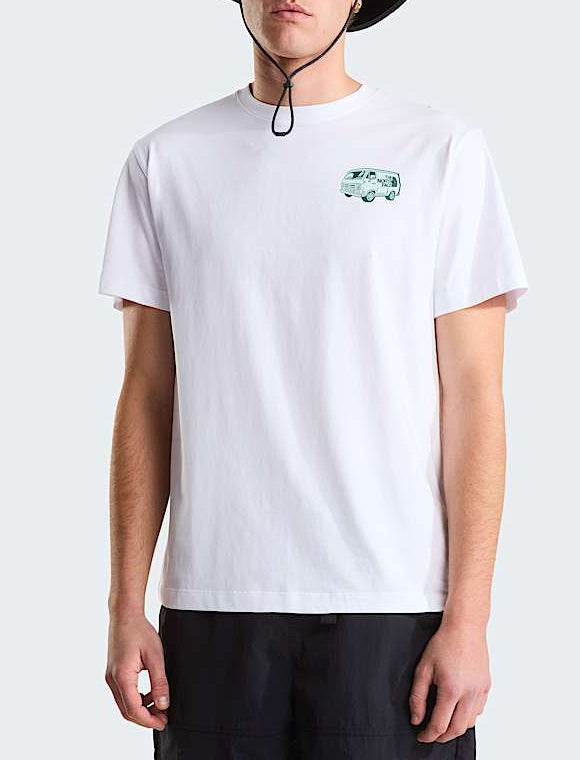 THE NORTH FACE NF0A8GQNFN41 T-Shirt Van Life Relaxed Graphic colore Bianco (TNF White)