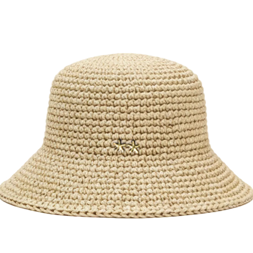 Cappello in paglia F**k FA26-SW0441BG Beige Donna