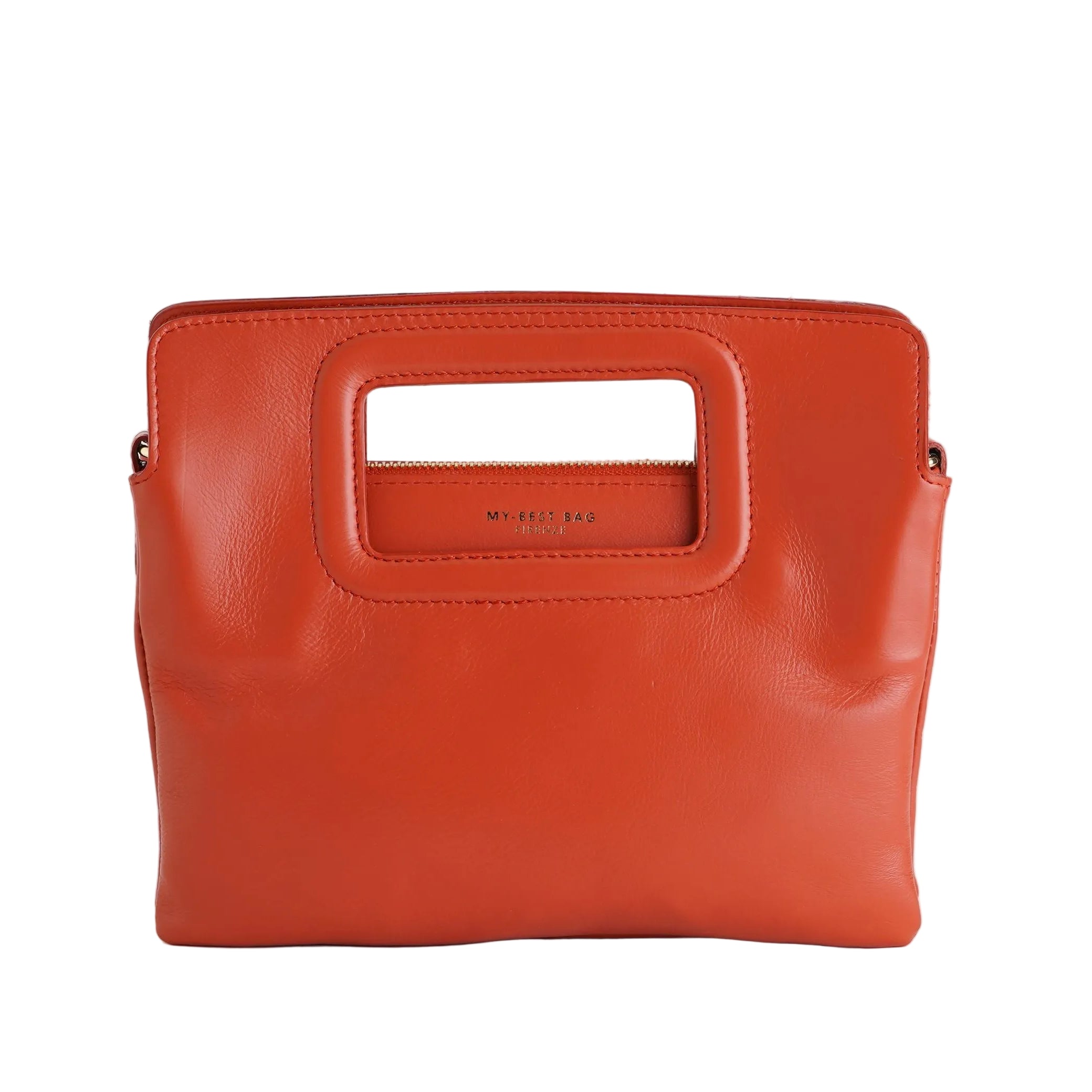 MY BEST BAG S1-MYB-2033 Borsa a Mano Viktoria Donna Papaya