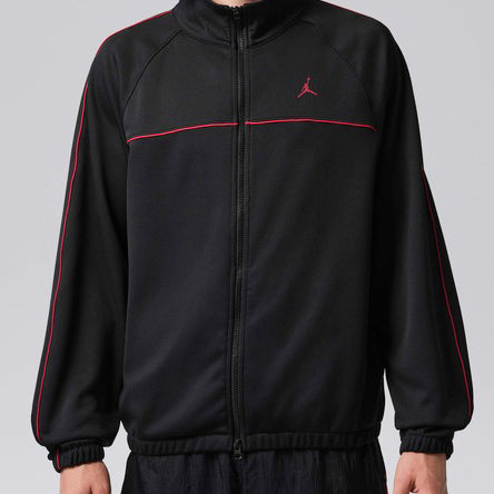 Felpa con zip Nike Jordan Jumpman IQ5777-010 Blakc/Red Uomo