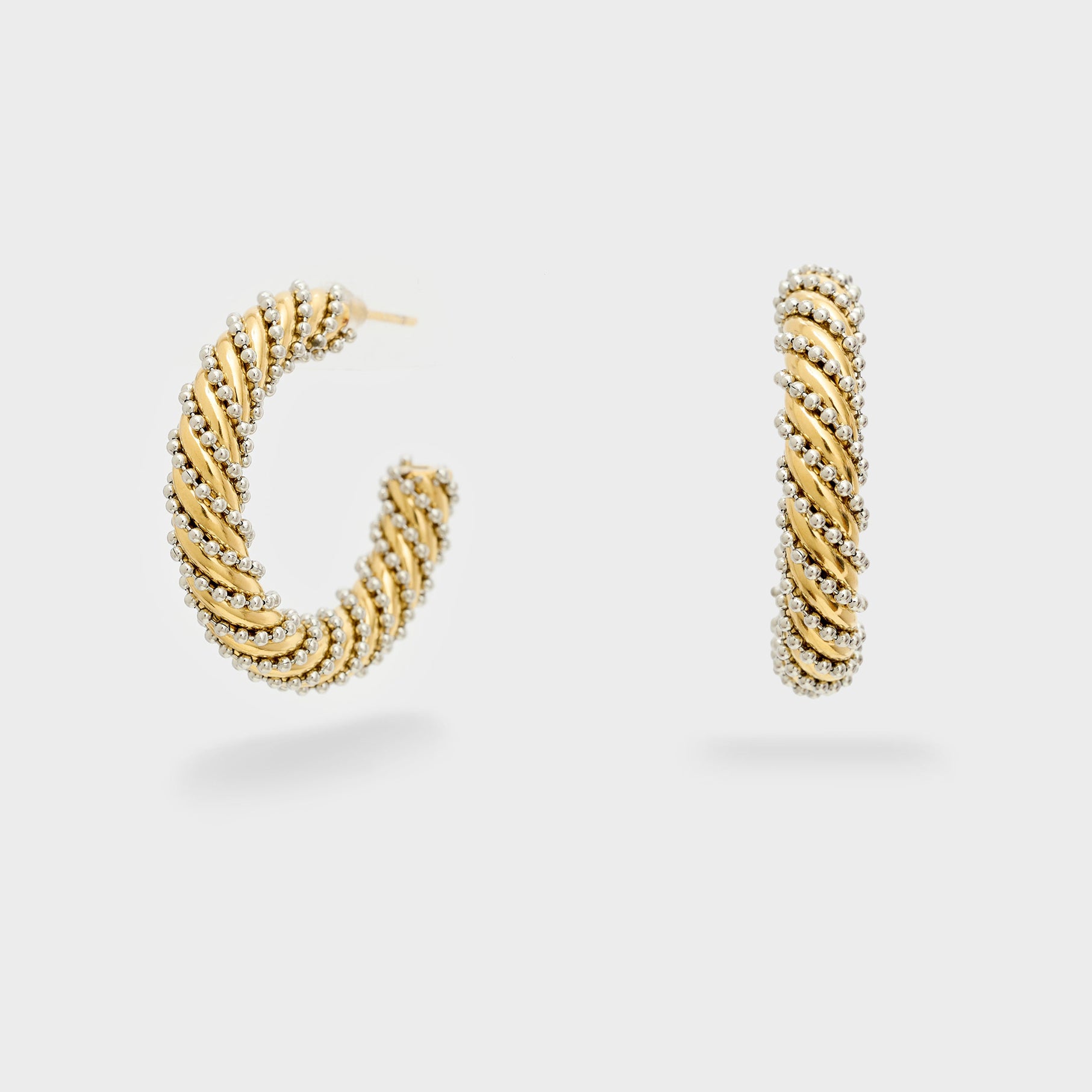 Orecchini Twist Acc. Inos. Nali' MEOR0774 Oro Donna