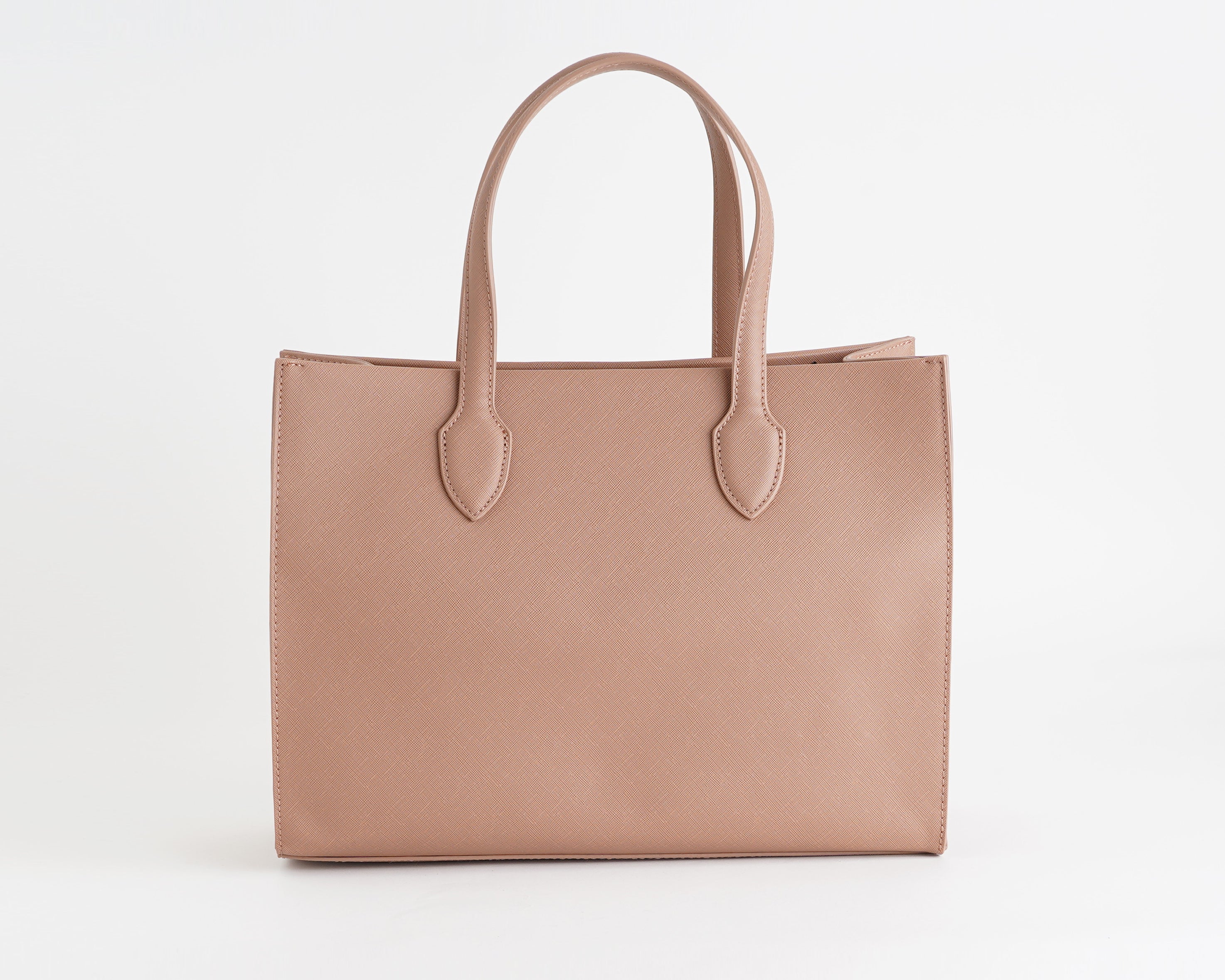 Borsa a spalla Marc Ellis Ceylan MF Donna Moka Mousse - Vista posteriore