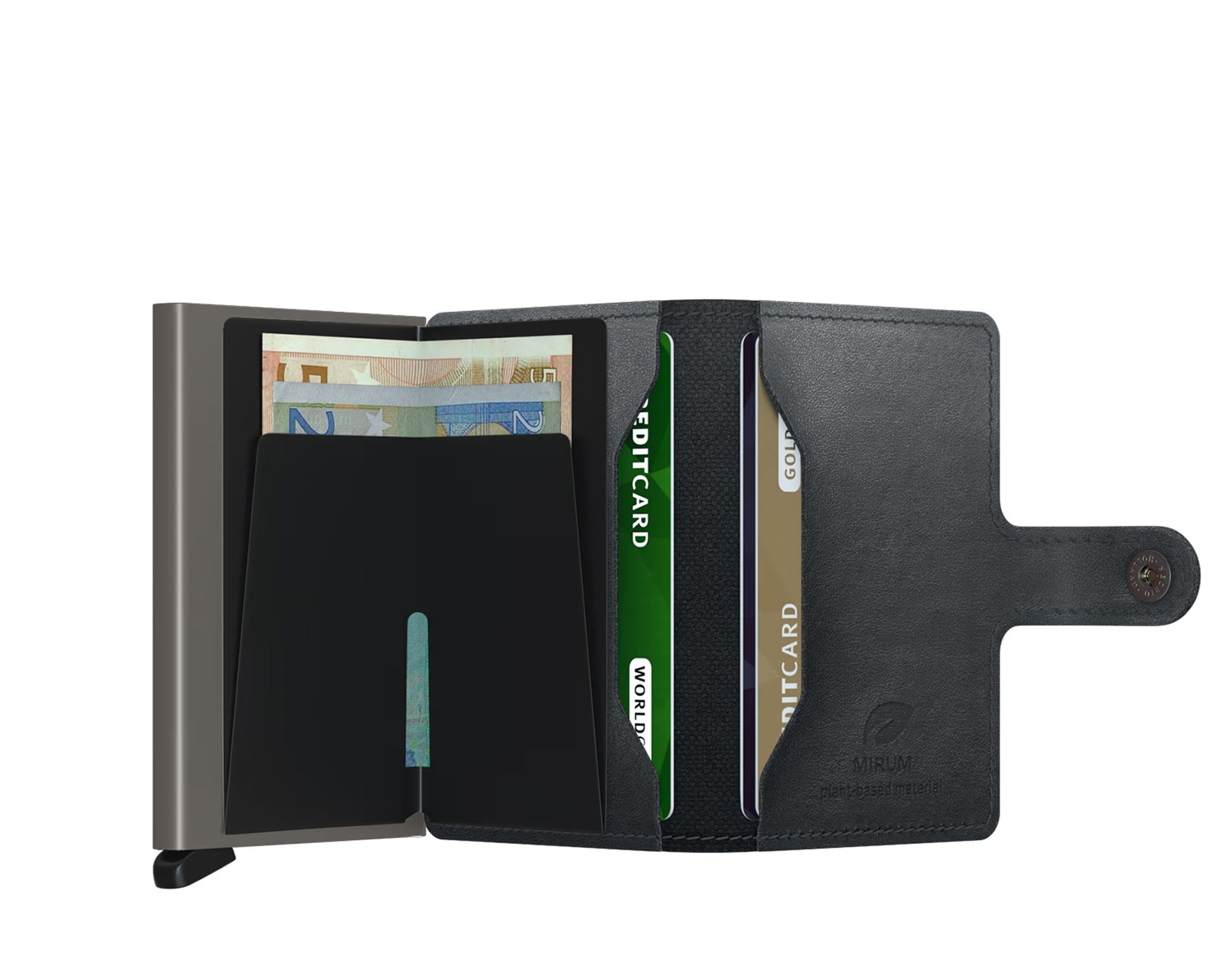 Portafoglio Secrid CFM-Sand colore Sand – porta carte sottile con MagSafe