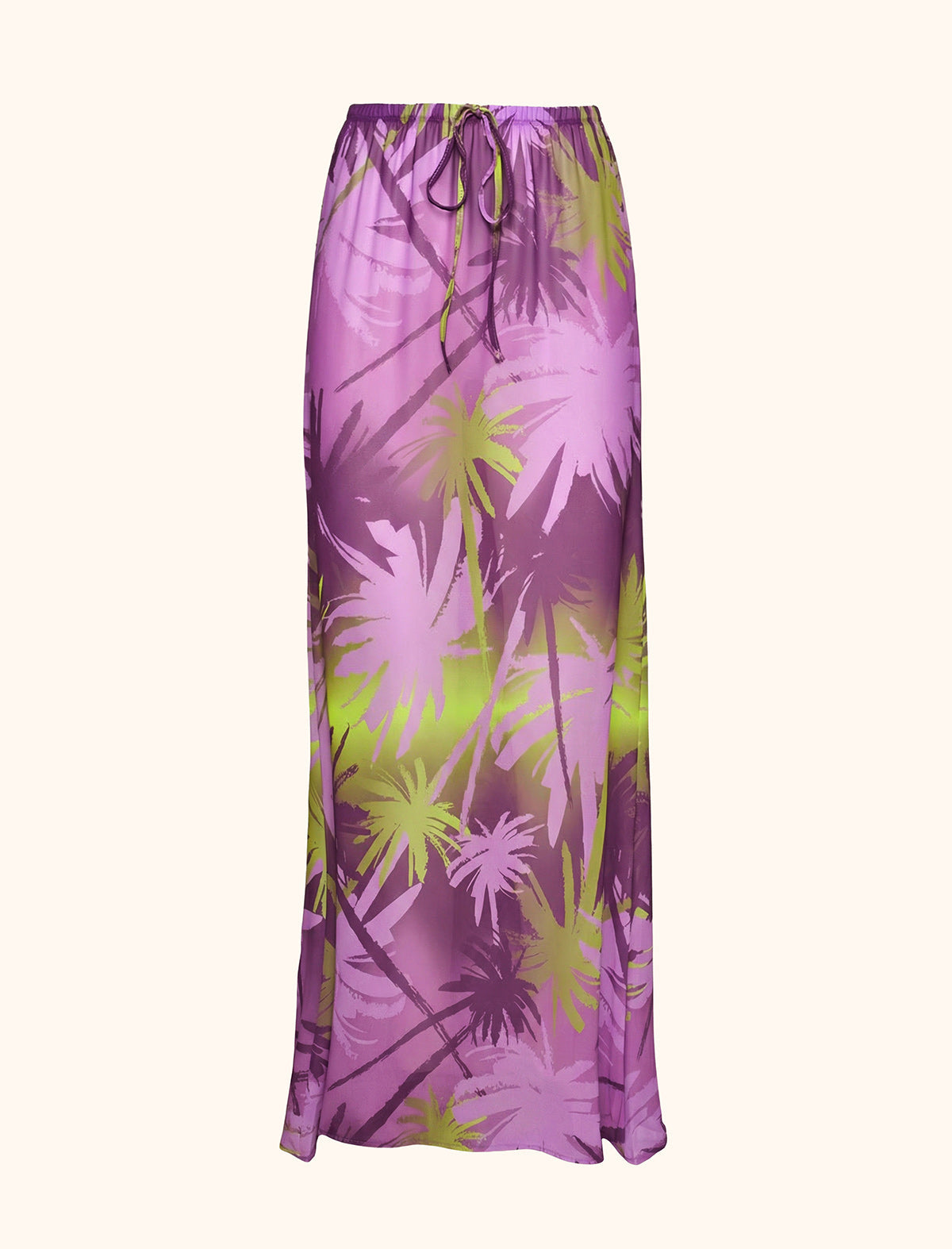 Gonna lunga Me Fui SW0818-X43 in georgette Fantasia Donna