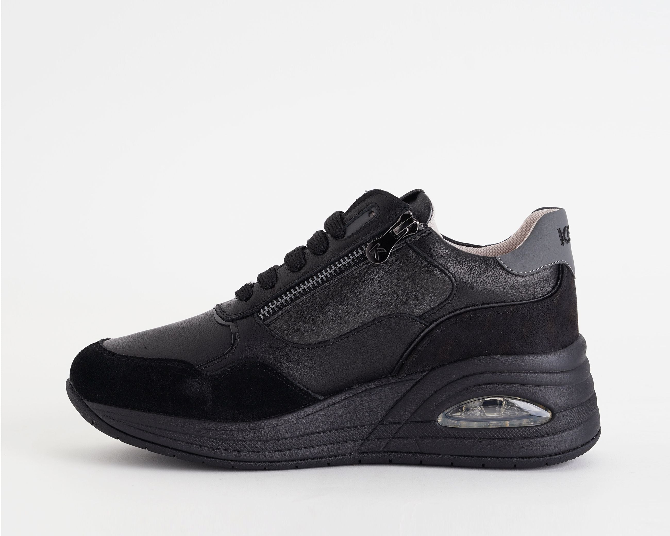 Sneakers con zeppa Keys K-13610 Black