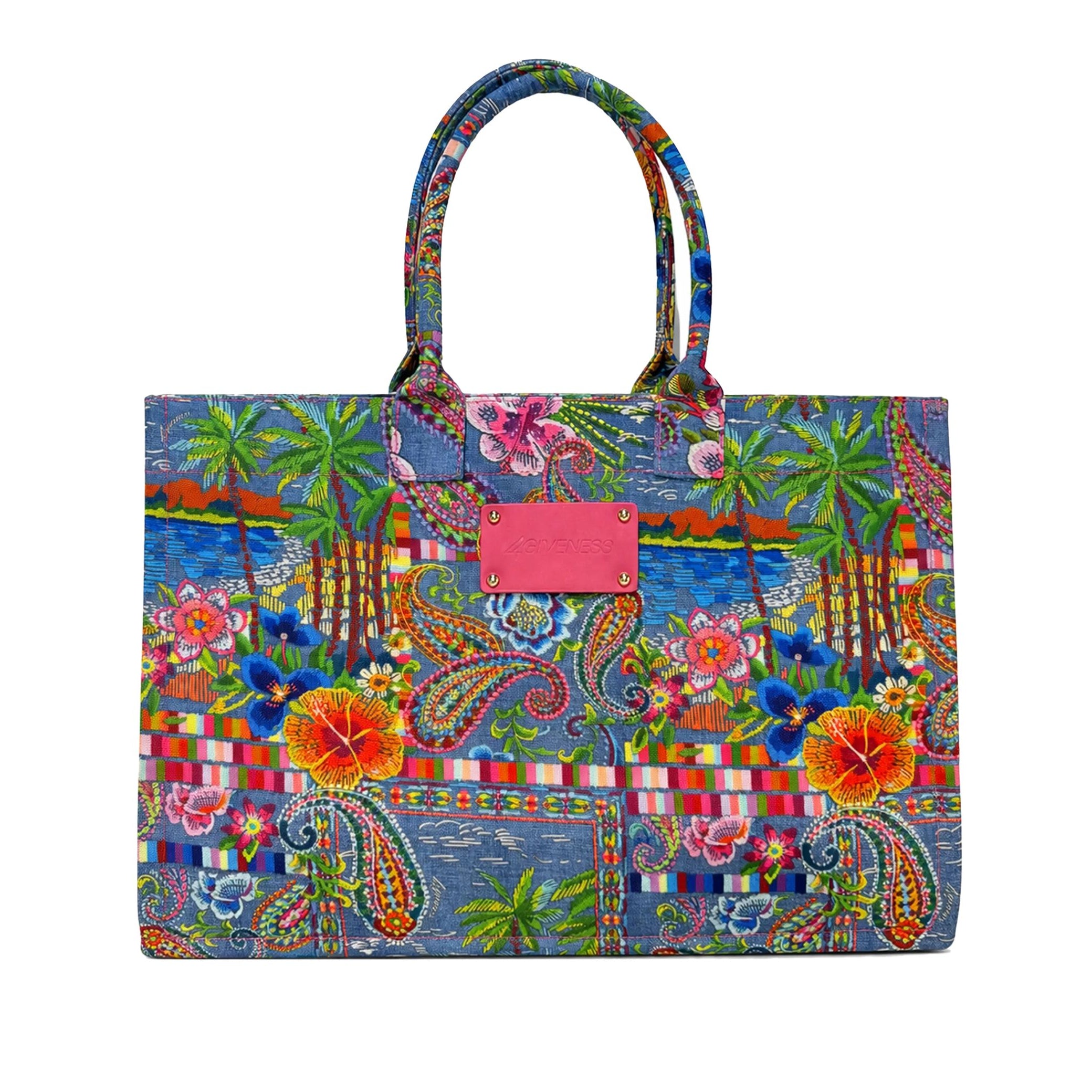 Borsa 4Giveness Big Saint Tropez Denim Mexican 126WACBO5937