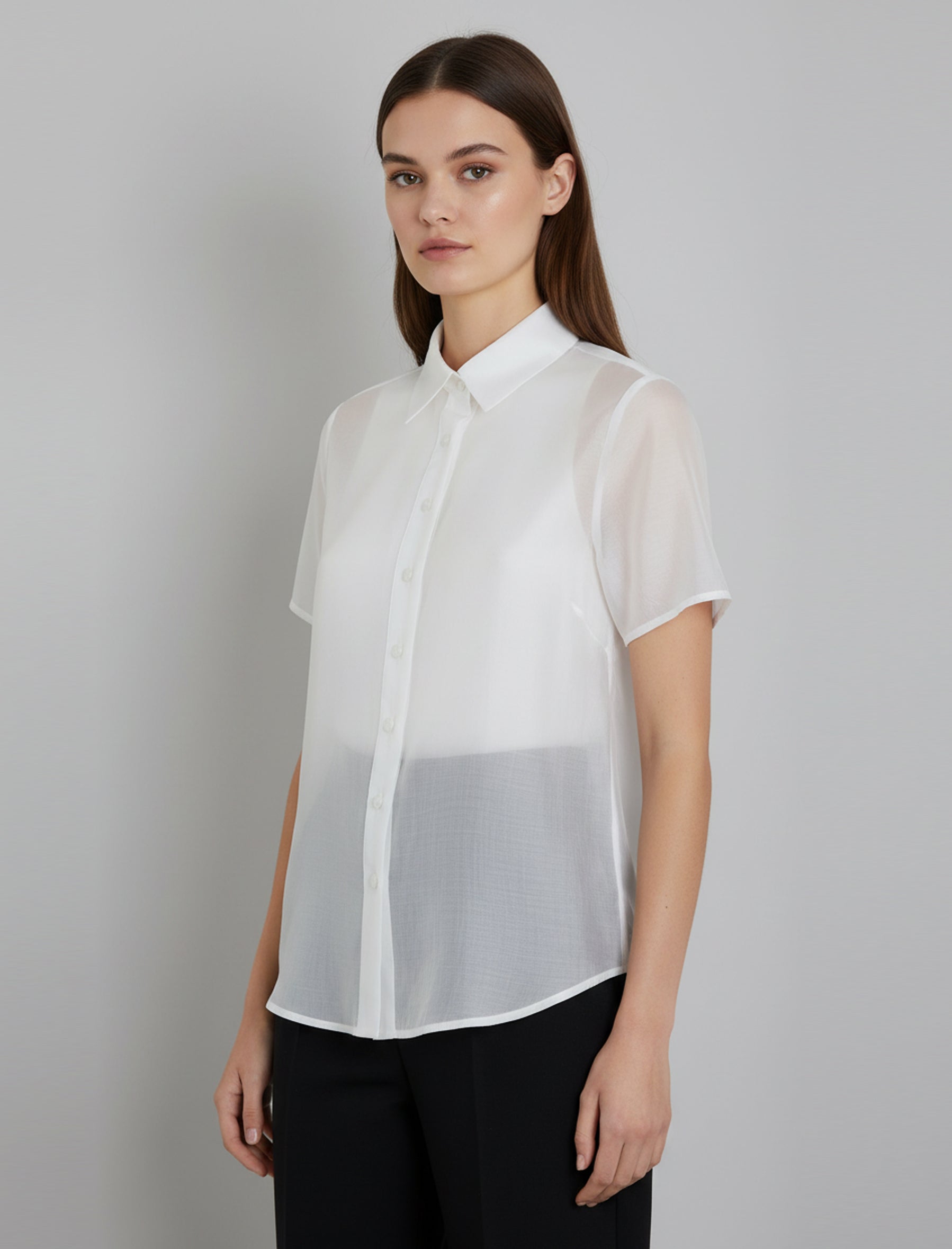 Camicia Anonyme Tencel Summer Shirt P16SB239 White