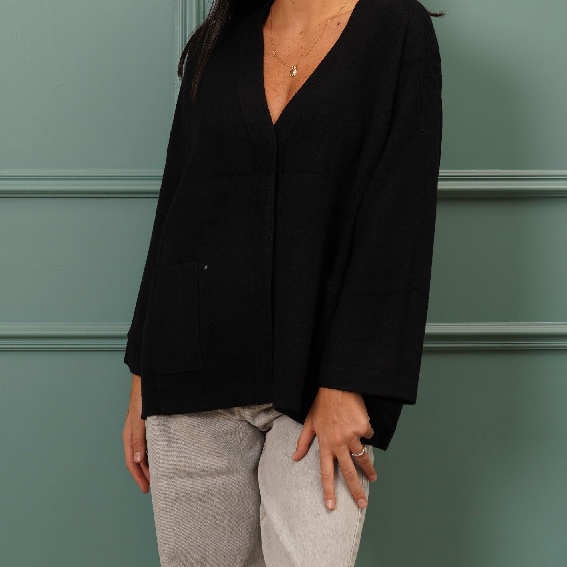 Cardigan manica larga BB GLAMOUR JN1023 Donna