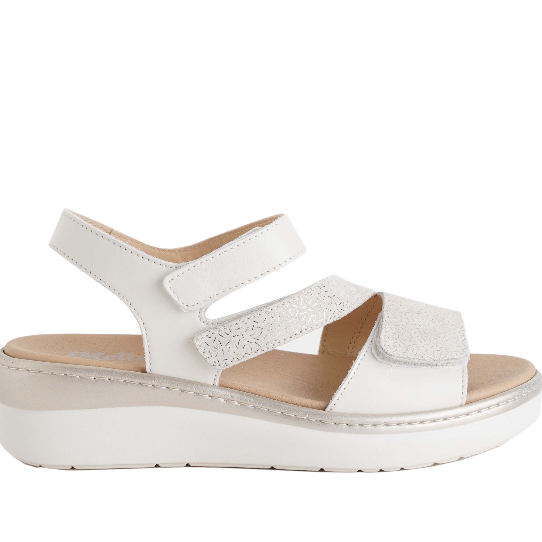 Sandalo con zeppa Donna