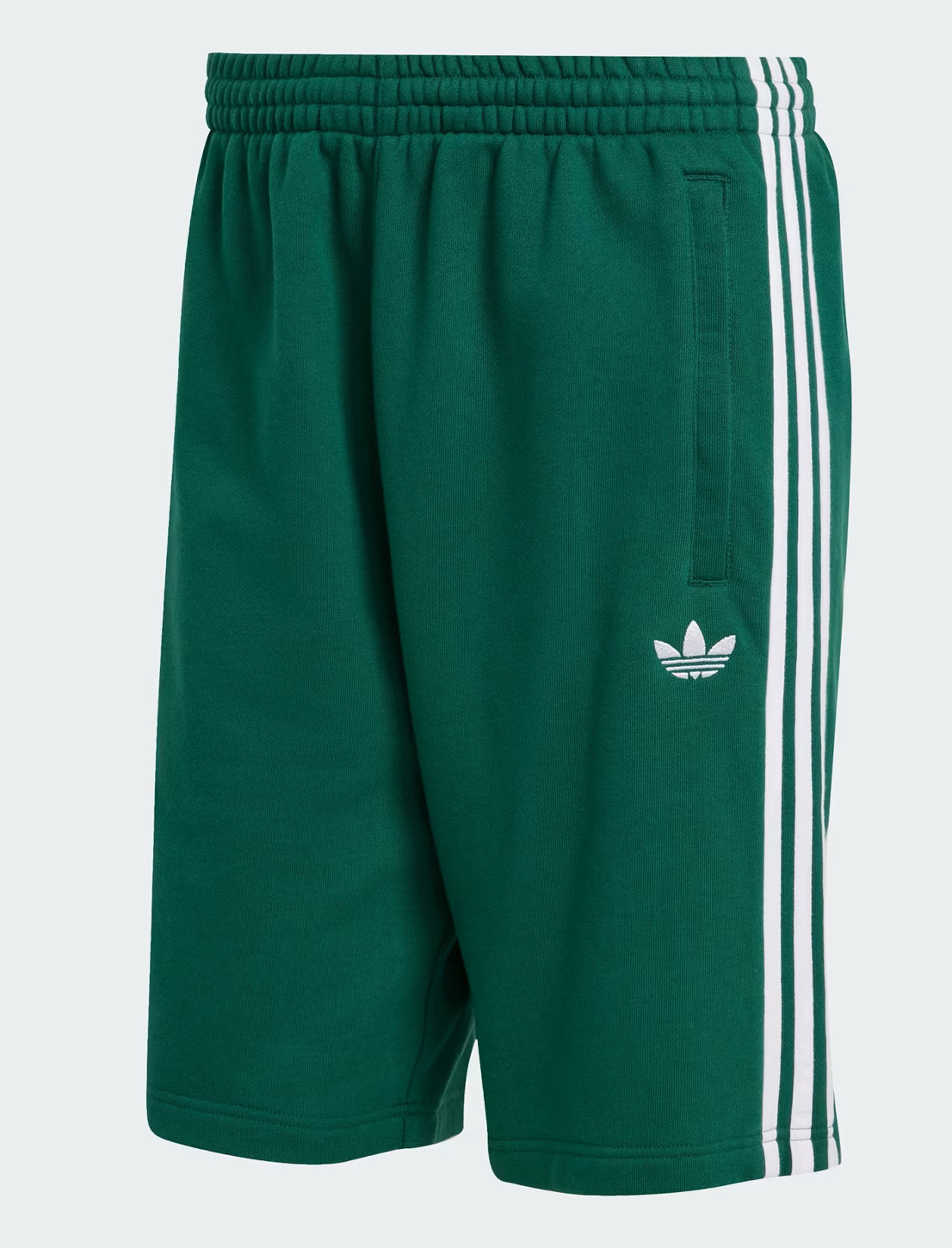 Adidas Shorts 3-Stripes KE3563 Collegiate Green – shorts uomo distesi, vista completa