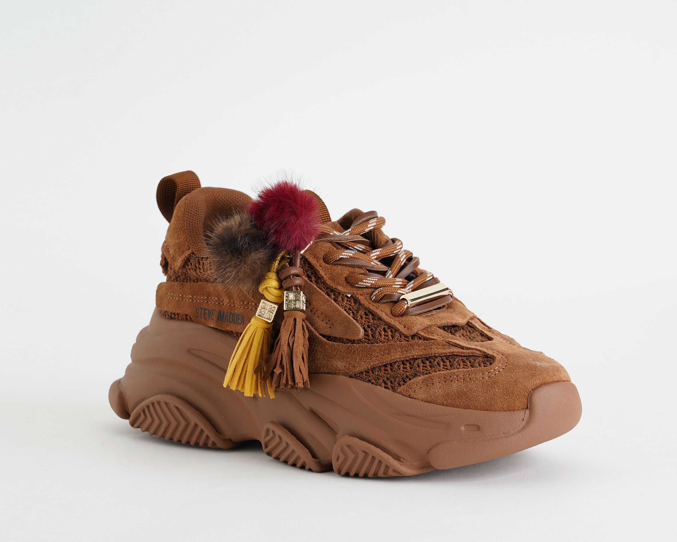 Sneakers Steve Madden SMPPOSSESSION-PP-839 Chestnut Suede