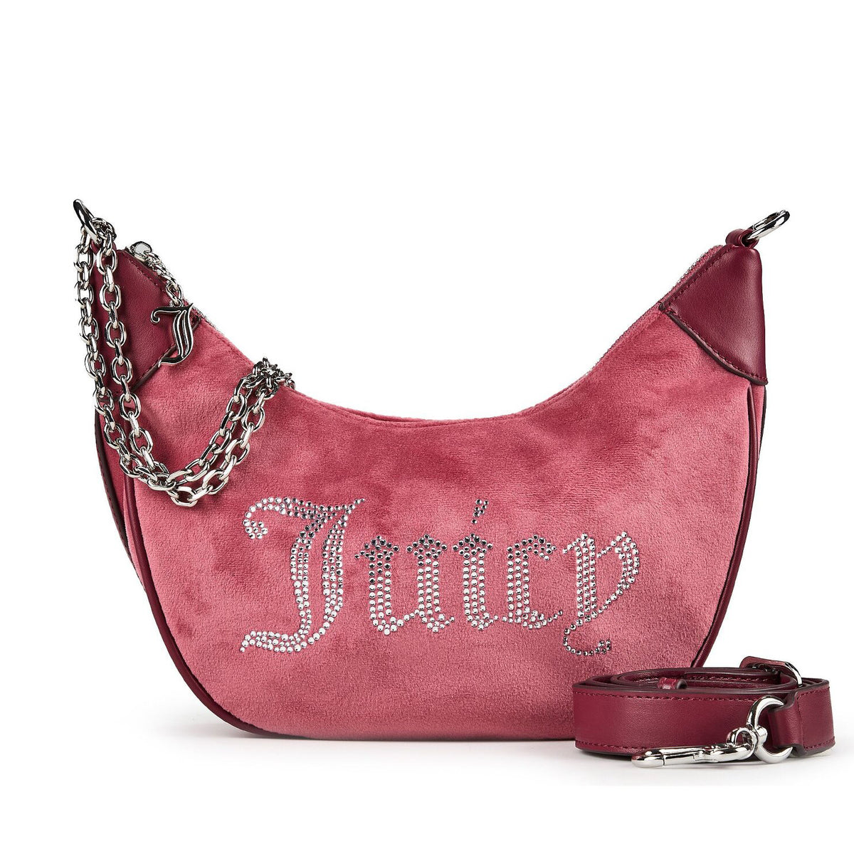Borsa a spalla Juicy Couture Kimberly M Hobo BIJQL99CJWZCPR2 Persian Red Donna