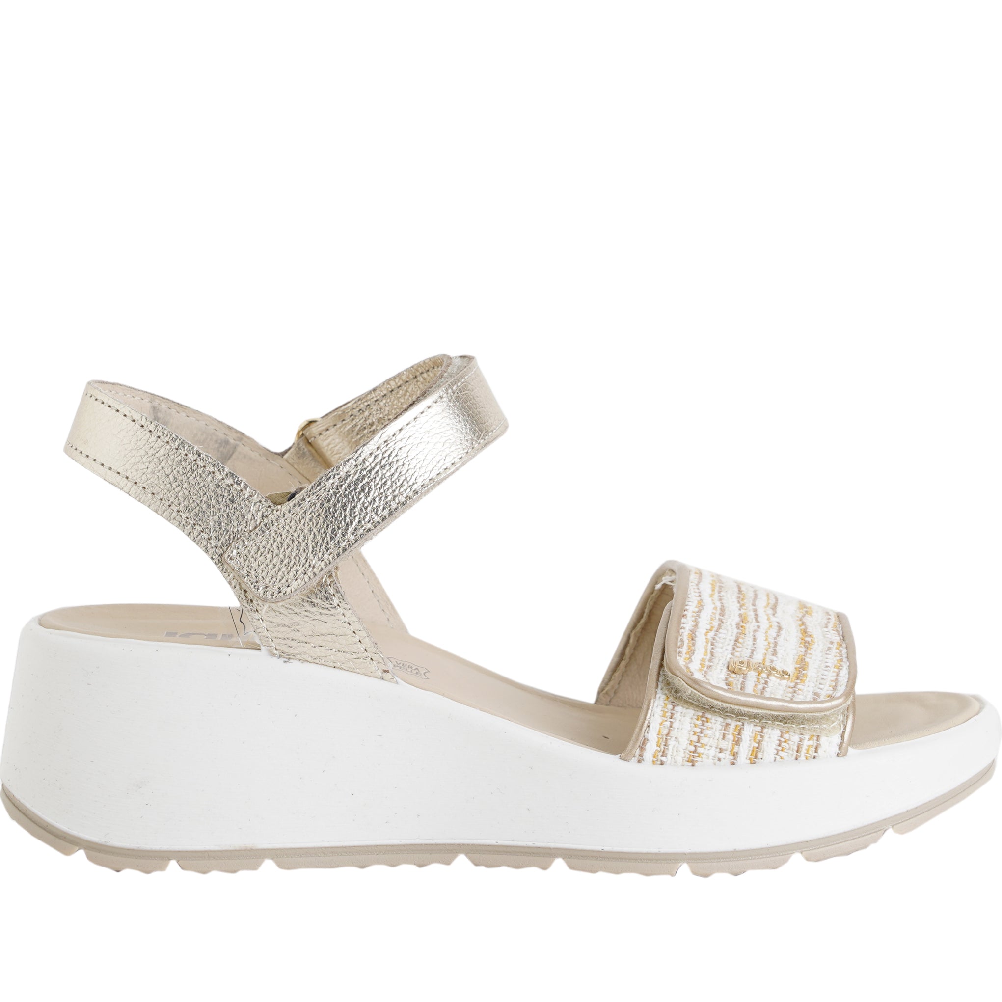 Sandalo con zeppa Donna