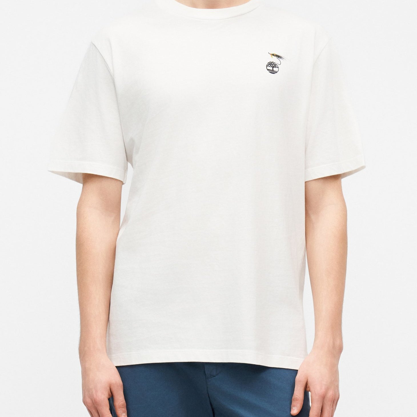 T-Shirt Timberland Slogan Tee TB0A5M841001 White Uomo