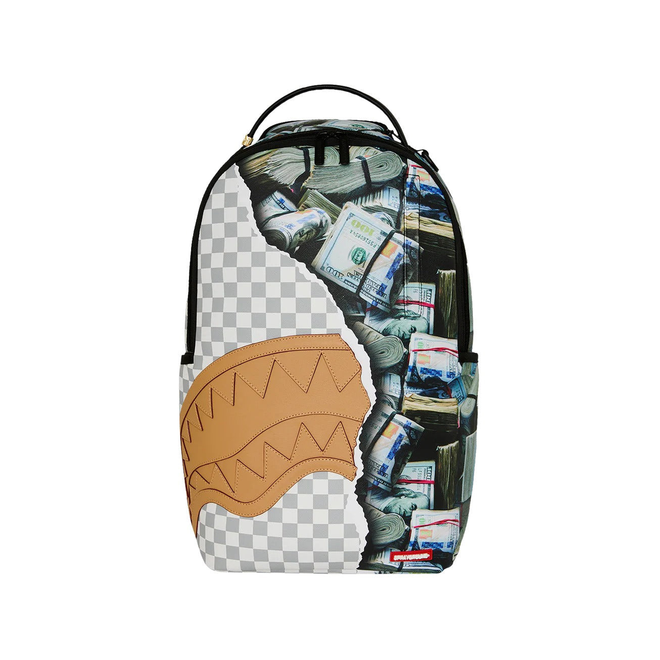 Zaino Sprayground Cream Check Full Of Cash Backpack 910B8548NSZ Unisex Uomo Donna