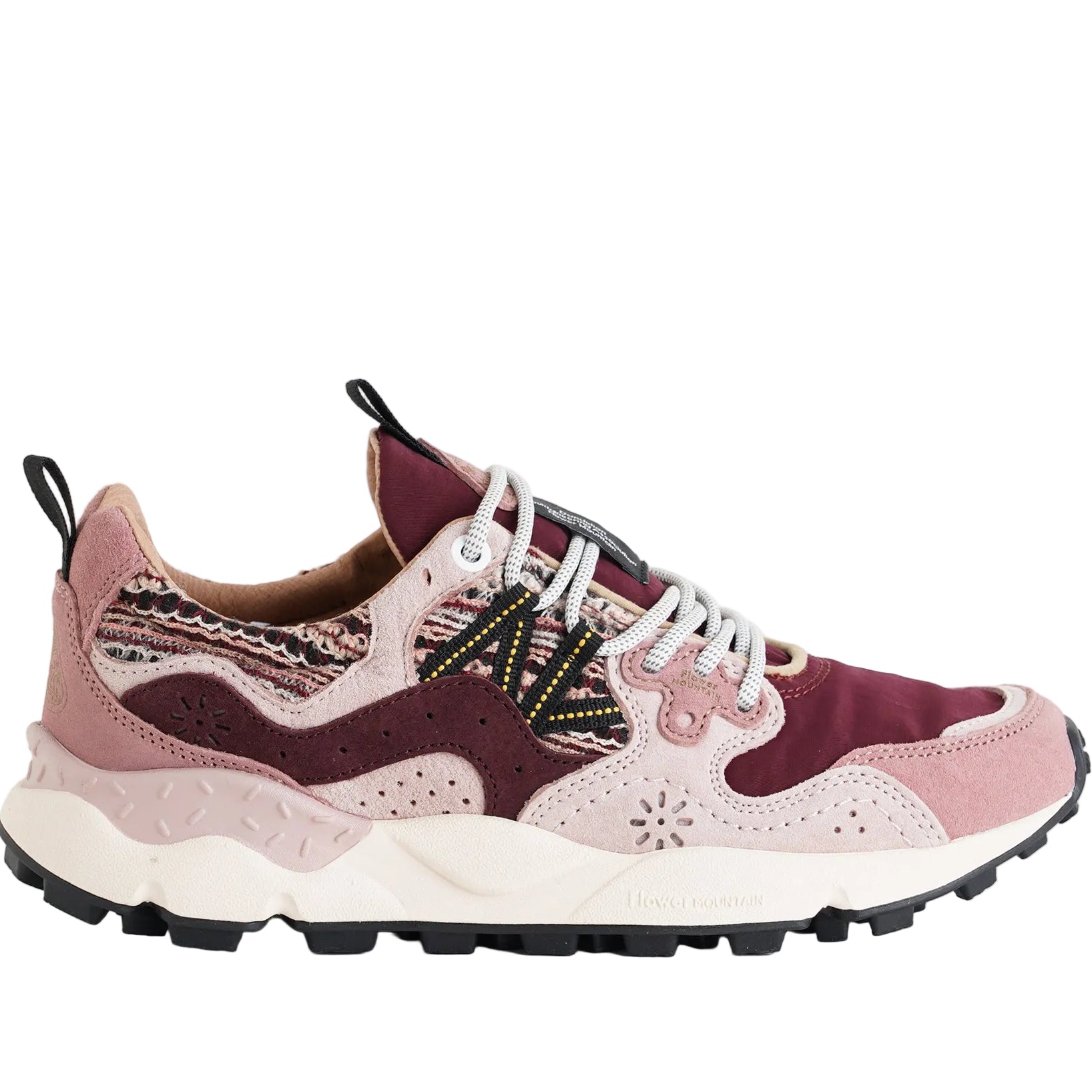 Sneakers Flower Mountain Yamano 3 2017817-28-1I88 Purple-Pink-Brown Donna