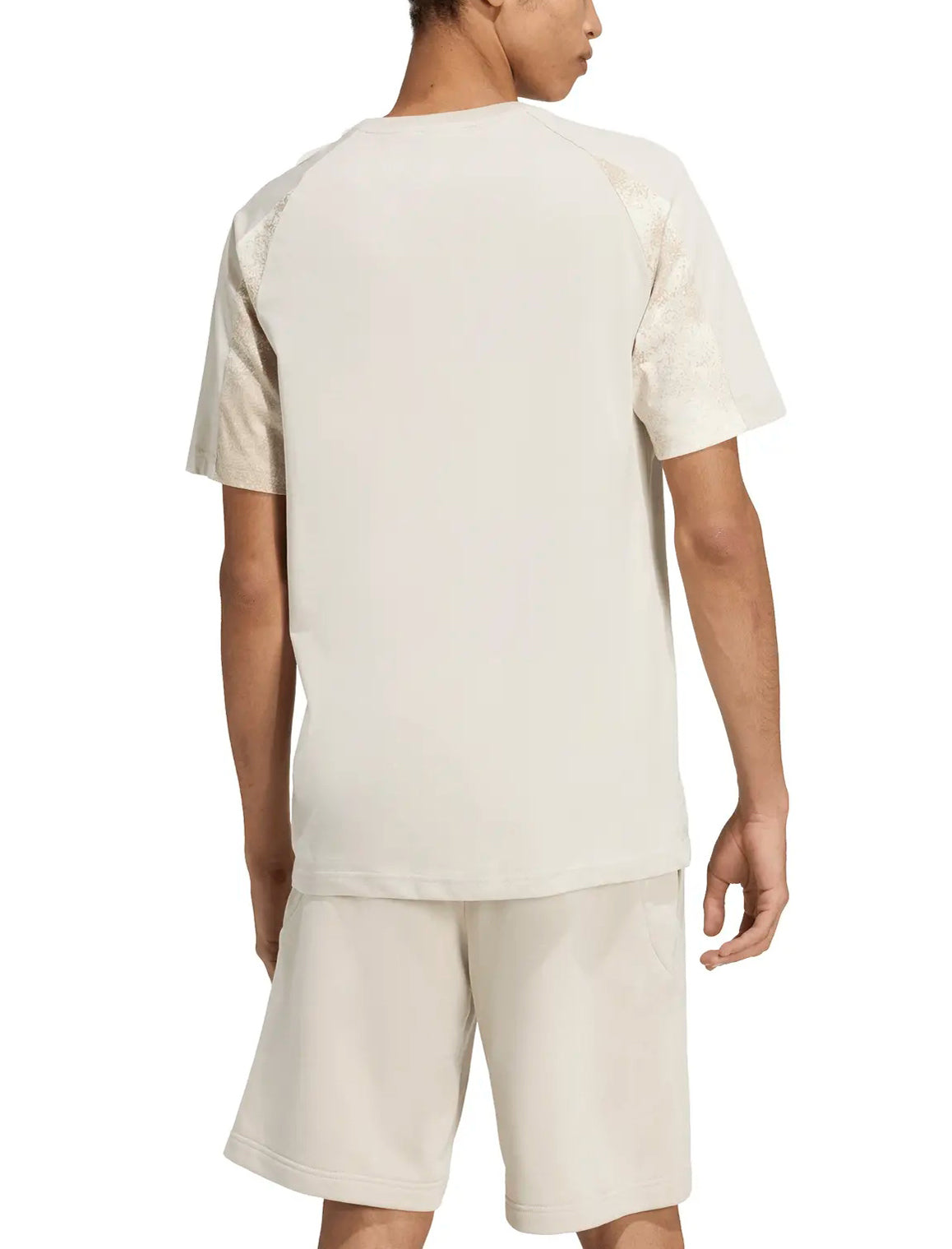 Vista posteriore t-shirt Adidas Camo KC0708 Wonder Alumina uomo