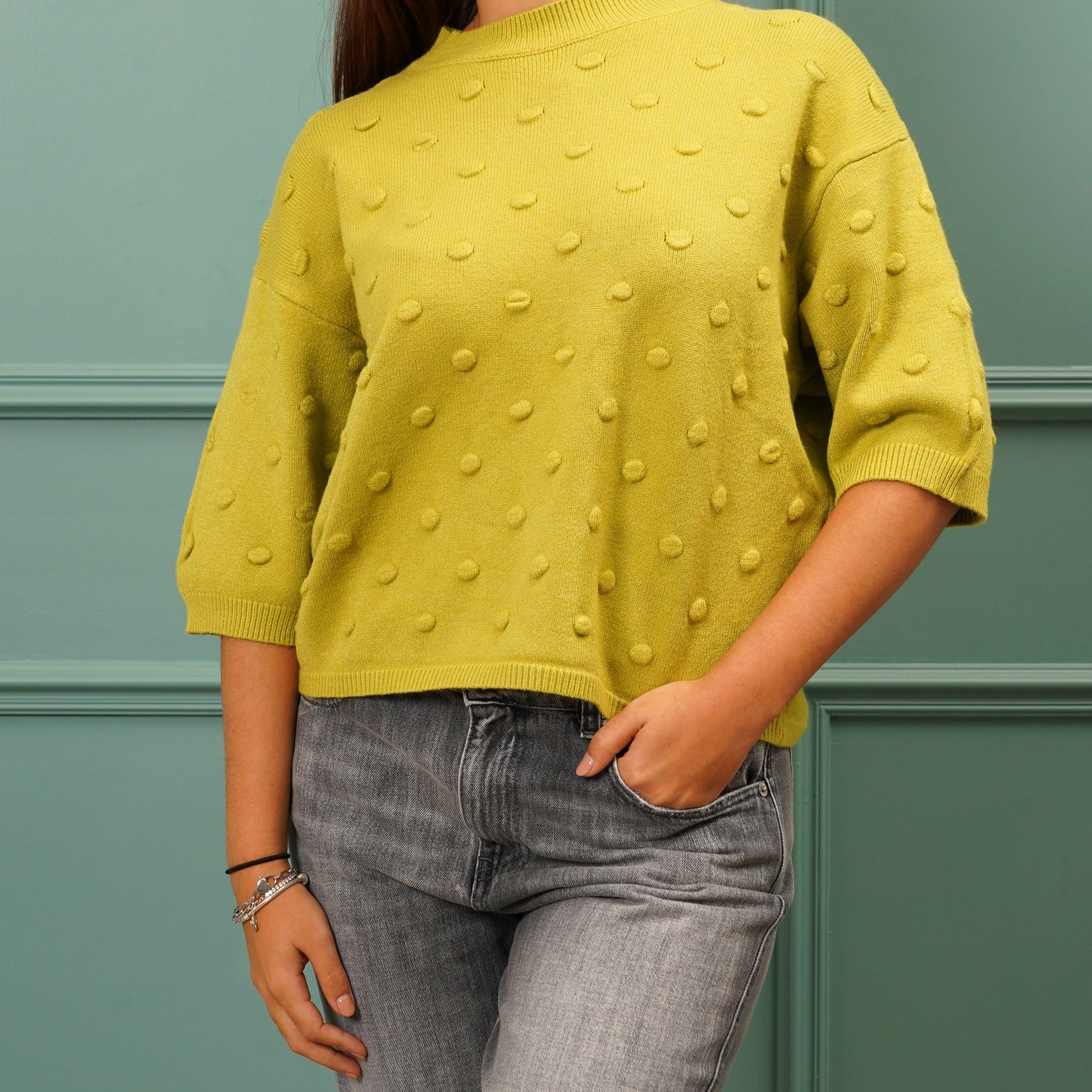 Maglia con manica 3/4 BB GLAMOUR JN0779 Donna