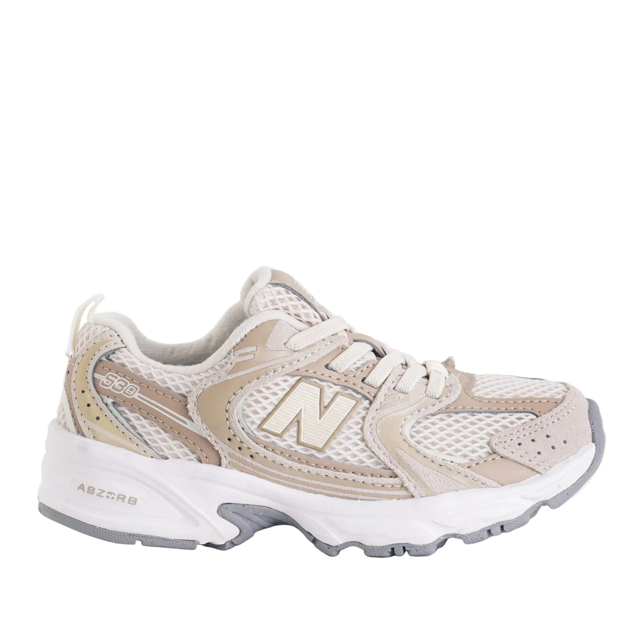 Sneakers Lifestyle New Balance 530 Bungee Lace P5305C7 Linene/Stoneware Unisex bambino