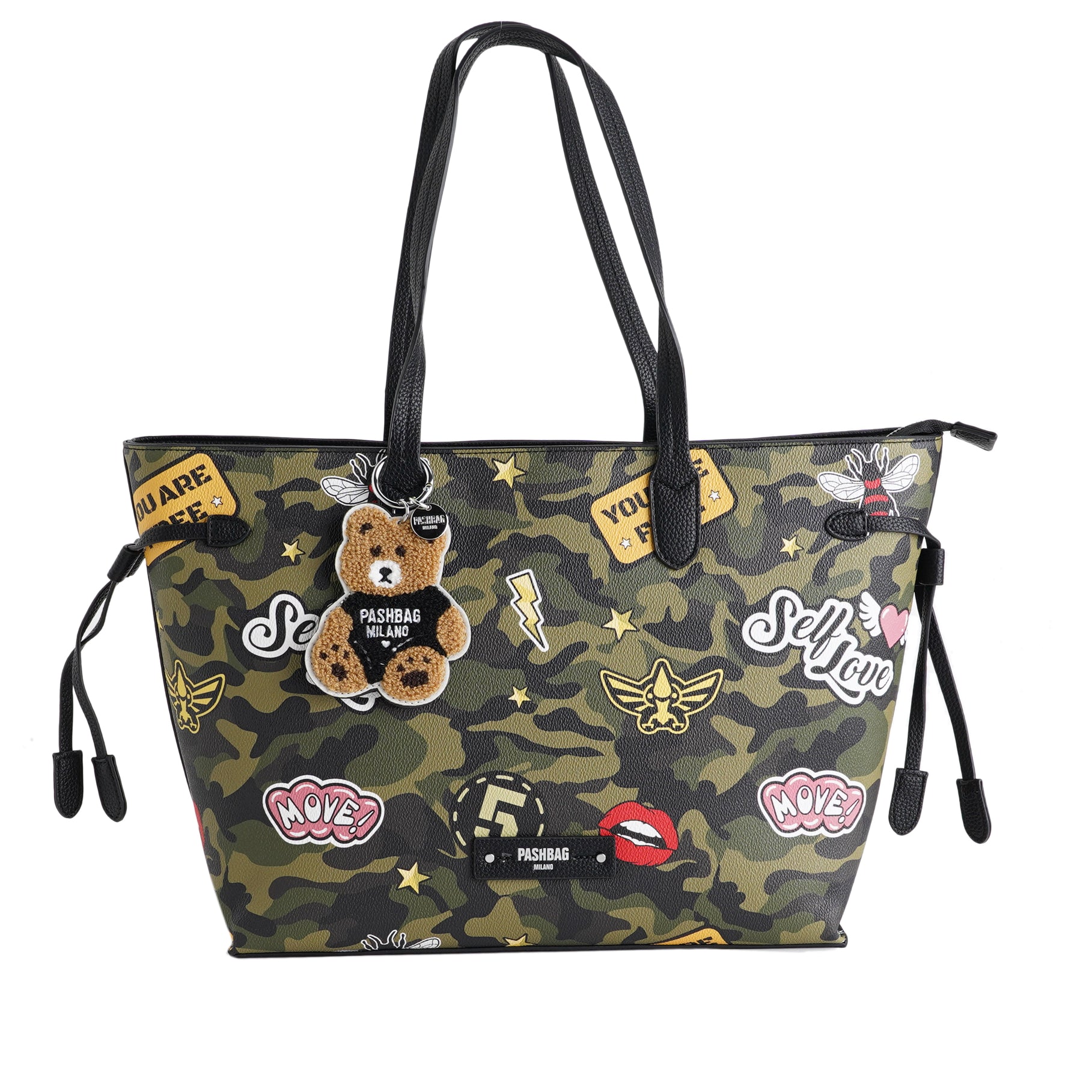 Borsa a spalla PASH BAG mod.Matila 18700-CAR-W5B-P Multicolore Donna