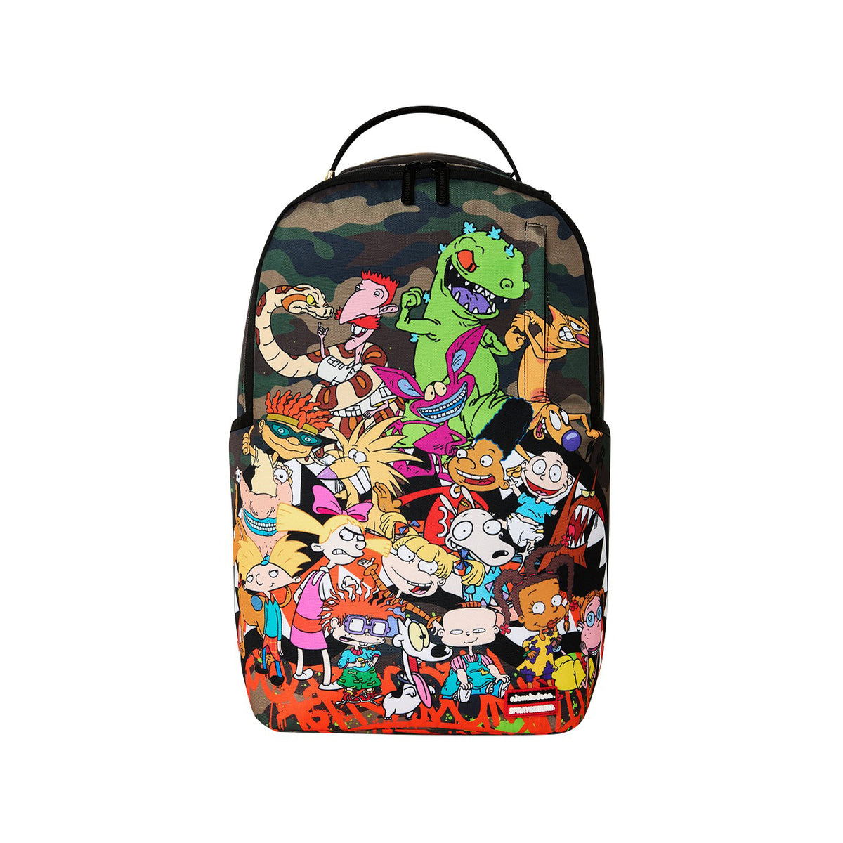 Zaino Sprayground 90'S Nick Camo With Graffiti Backpack 910B9094NSZ Unisex Bambino