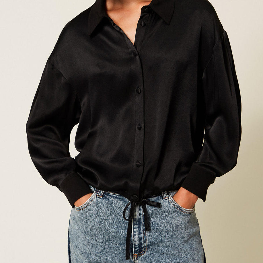 Camicia con coulisse Twinset 252LI2TAA Red Carpet Donna