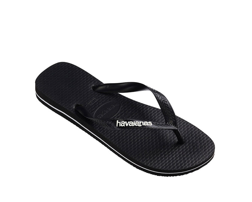 Sandalo Mare Havaianas Logo Filete 4108555 Black/White/Black (04747)