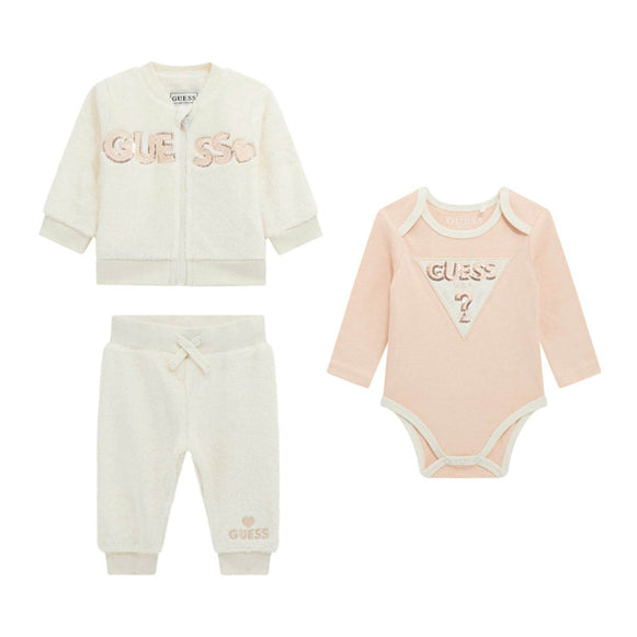 Tuta Guess S5BG05 Crema/Bianco Bambina